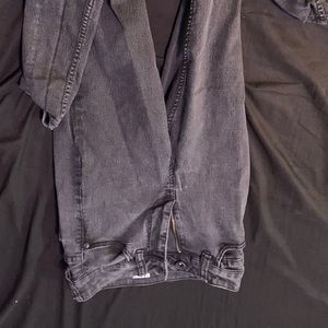 dark gray jeans